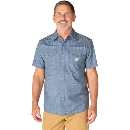 Montana Bozeman Relaxed Short-Sleeve Plaid Shirt - Men's