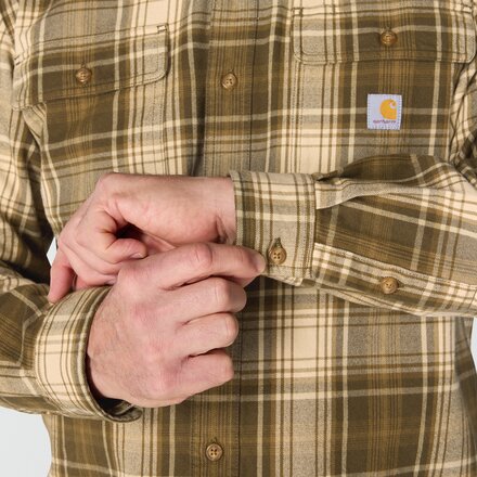 Carhartt - Hubbard Loose Long-Sleeve Plaid Shirt - Men's