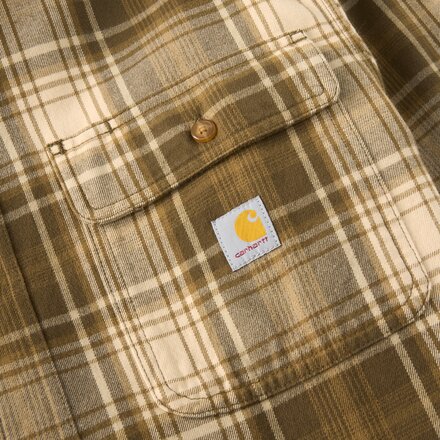Carhartt - Hubbard Loose Long-Sleeve Plaid Shirt - Men's