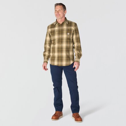 Carhartt - Hubbard Loose Long-Sleeve Plaid Shirt - Men's