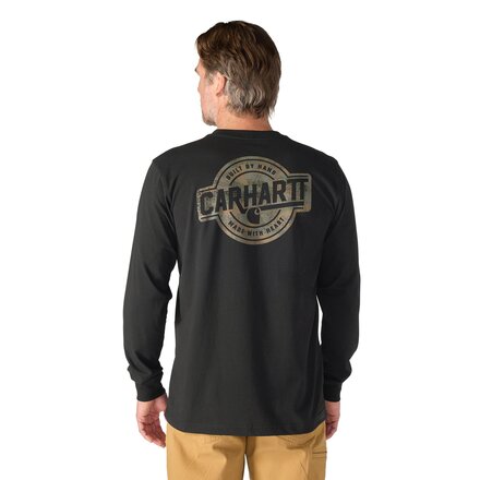 Carhartt - Irvine Relaxed Camo Badge LS T-Shirt - Men's