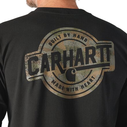 Carhartt - Irvine Relaxed Camo Badge LS T-Shirt - Men's