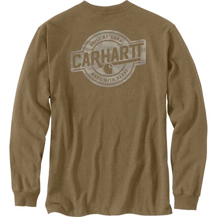 Irvine Relaxed Camo Badge LS T-Shirt - Men's