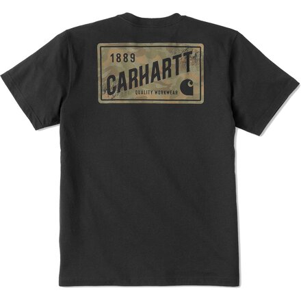 Irvine Relaxed Camo License Plate T-Shirt - Men's