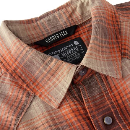 Carhartt - Montana Bozeman Relaxed LS Plaid Shirt - Men's
