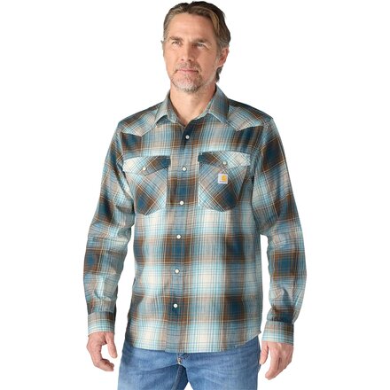 Montana Bozeman Relaxed LS Plaid Shirt - Men's