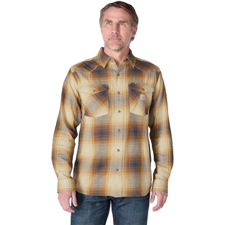 Montana Bozeman Relaxed LS Plaid Shirt - Men's