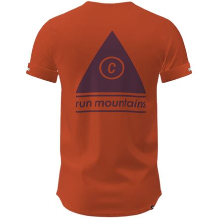 Ciele Athletics - NSBTShirt - Run mountains - Men's - Red Planet