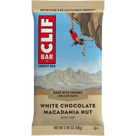 Clifbar - Clif Bars - 12 Pack - White Chocolate Macadamia