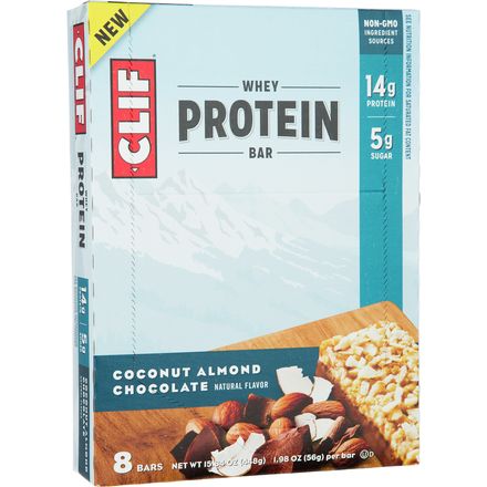 Clifbar - Whey Protein Bars - 8-Pack