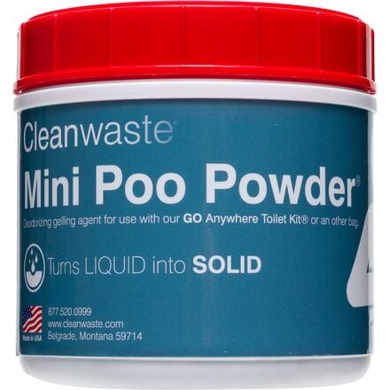 Cleanwaste - Mini 55-Use Poo Powder Waste Treatment