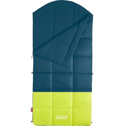 Coleman - Kompact Big & Tall Contour Sleeping Bag: 40F Synthetic - Space