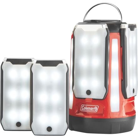 Coleman - Quad Pro Multi Panel Lantern - Red