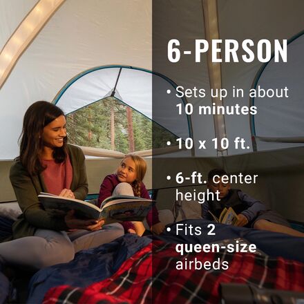 Coleman - Onesource Dome Tent: 6-Person 3-Season