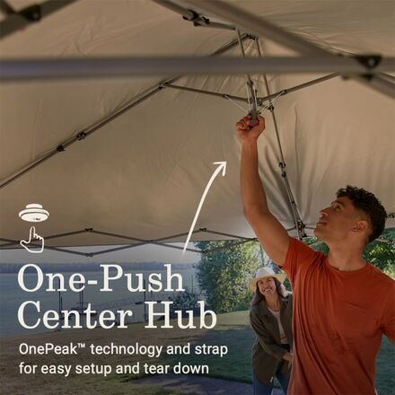 Coleman Oasis Lite Tenda Baldacchino Pop-up 3x3m Con Parete Parasole - Leggera, Installazione One-Push, UPF 50+, Telaio Acciaio, Per Campeggio, Spiaggia E Sport