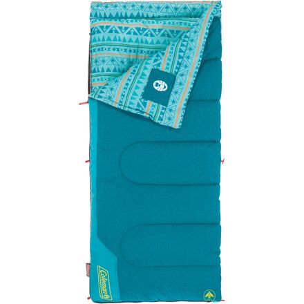 Coleman - Cool-Weather Sleeping Bag: 50F Synthetic - Kids' - One Color