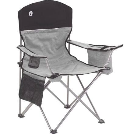 Coleman - Cooler Quad Chair - Black/Grey