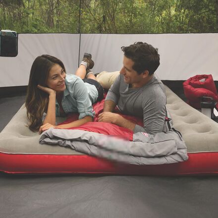 Coleman QuickBed Plus Full-Size Single High Airbed + 4D Pump - Hike & Camp