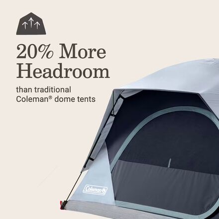 Coleman - Skydome Tent + Lighting: 4-Person 3-Season