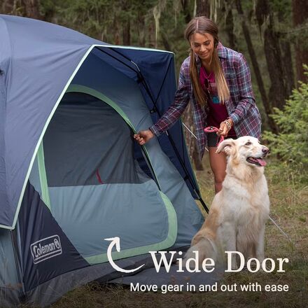 Coleman - Skydome Tent + Lighting: 4-Person 3-Season