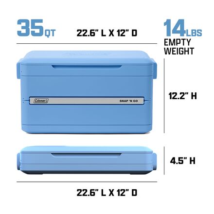 Coleman - Snap-N-Go Cooler 35QT
