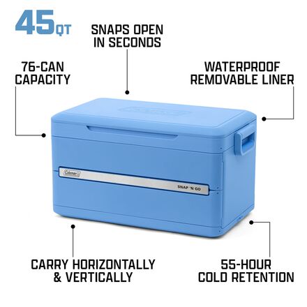 Coleman - Snap-N-Go Cooler 45QT