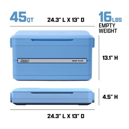 Coleman - Snap-N-Go Cooler 45QT