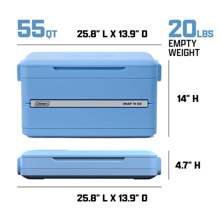 Coleman - Snap-N-Go Cooler 55QT