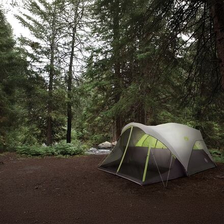 Coleman - 6-Person Steel Creek Fast Pitch Dome Tent + Screen Room