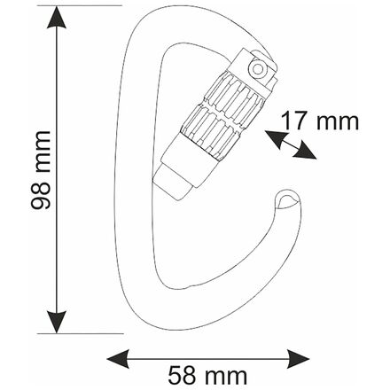 CAMP USA - Orbit 2Lock Carabiner