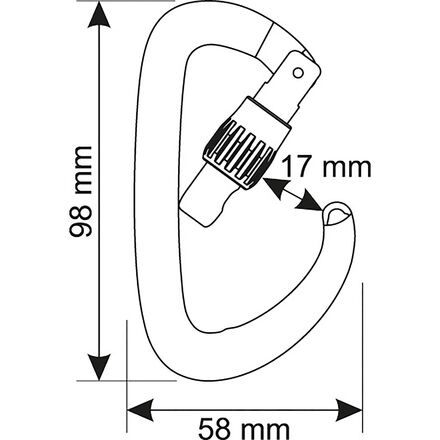 CAMP USA - Orbit Locking Carabiner