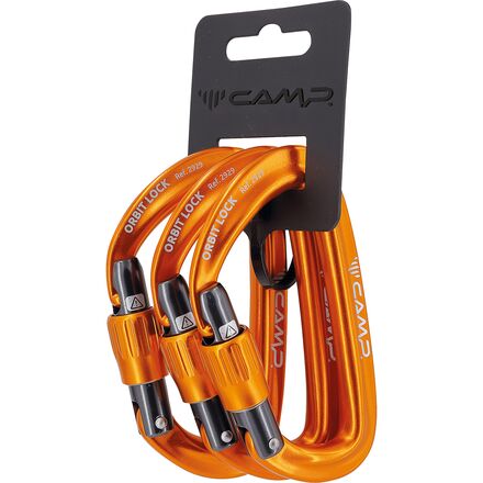 CAMP USA - Orbit Locking Carabiner - 3-Pack