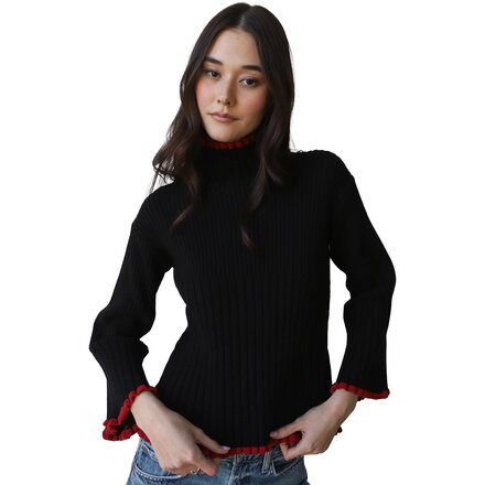 Rue Rib Turtleneck Sweater - Women's