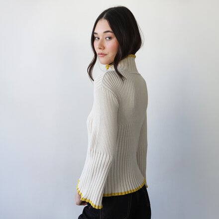 Callahan - Rue Rib Turtleneck Sweater - Women's