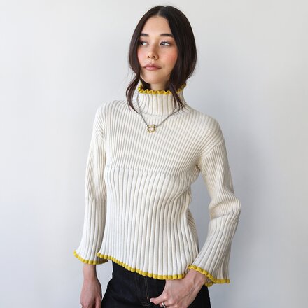 Callahan - Rue Rib Turtleneck Sweater - Women's