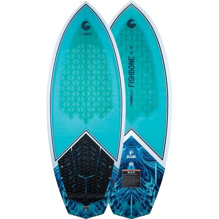 Connelly Skis - Fishbone Wake Surfboard - Aqua/Black