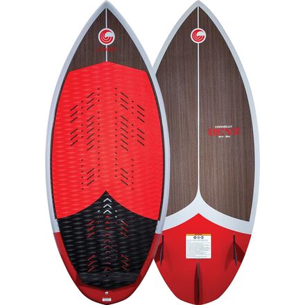 Connelly Skis - Benz Wakesurf Board - Red/Black