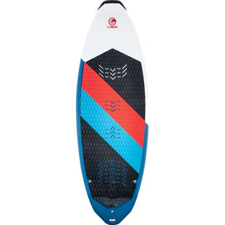 Connelly Skis - Ride Wakesurf Board + Rope - White/Red/Blue