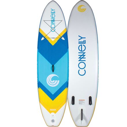 Connelly Skis - Tahoe Inflatable Stand-Up Paddleboard - White/Blue/Yellow
