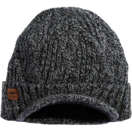 Coal Headwear - Yukon Brim Beanie - Black Marl