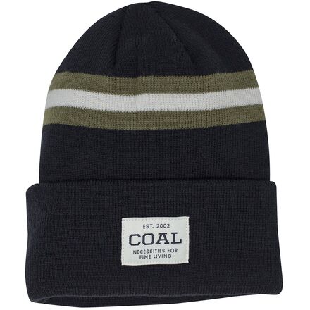 Coal Headwear - The Uniform Stripe Beanie - Black