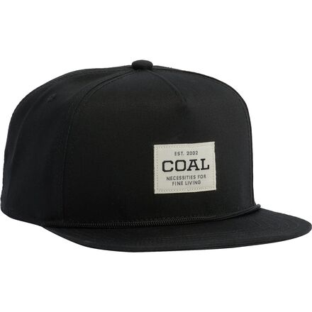 Coal Headwear - Uniform Cap - Black Flannel