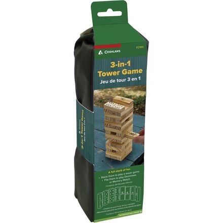 Coghlan's - 3-In-1 Tower Game