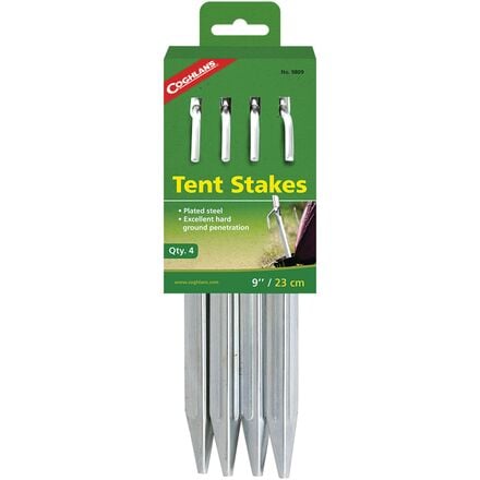 Coghlan's - 9in Steel Tent Stakes - One Color