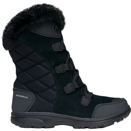 Columbia - Ice Maiden II Lace Boot - Women's - Black/Columbia Grey