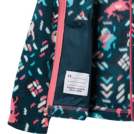 Columbia - Benton Springs II Printed Fleece Jacket - Girls'