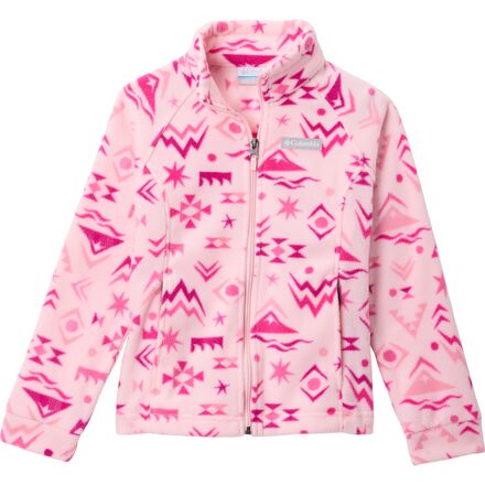 Benton Springs II Printed Fleece Jacket - Toddler Girls'