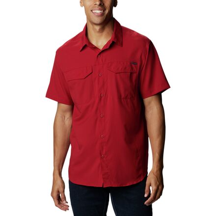 Columbia - Silver Ridge Lite Short-Sleeve Shirt - Men's - Red Velvet