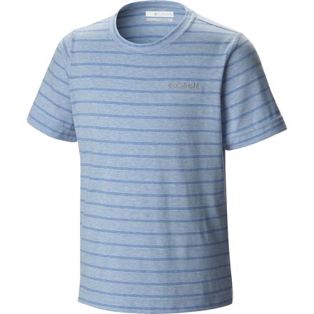Columbia - Out And About Stripe Crew - Short-Sleeve - Boys'