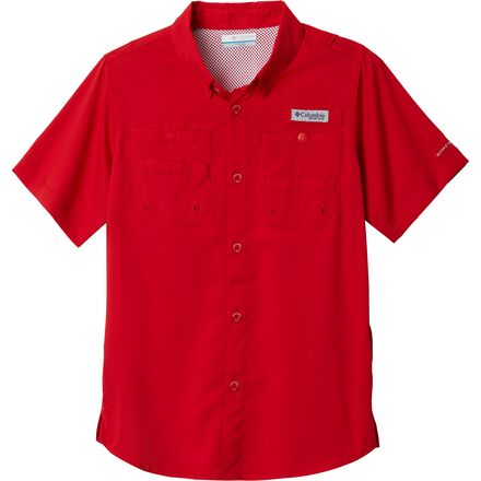 Columbia - Tamiami Short-Sleeve Shirt - Boys' - Red Spark